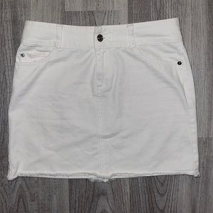 Michael Kors white Jean skirt